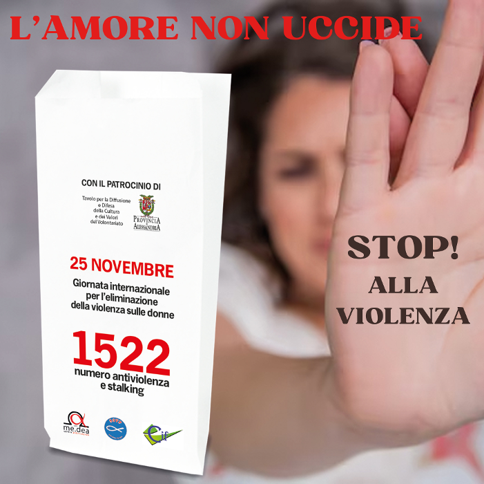 La S. Vincenzo di Alessandria distribuisce sabato 5.000 sacchetti del pane, insieme a me.dea e C.I.F.