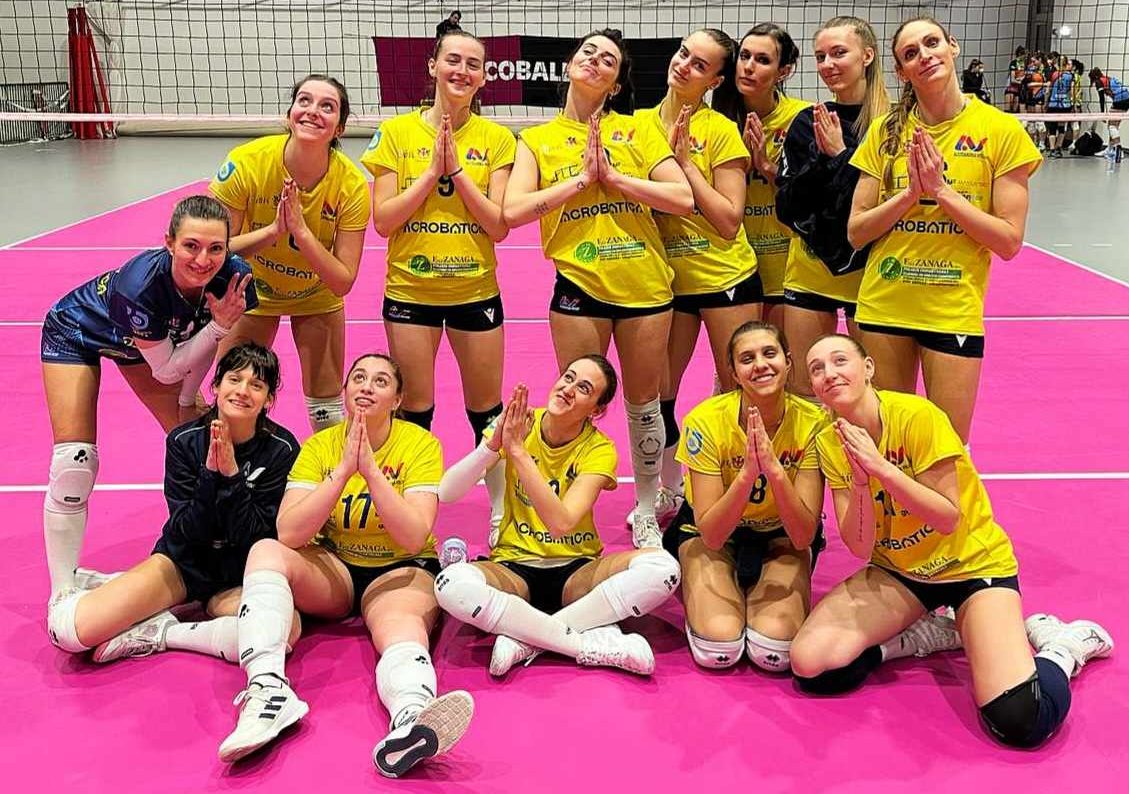 Volley femminile B2:  Acrobatica Group vince 3-1 a Venegono e allunga in classifica