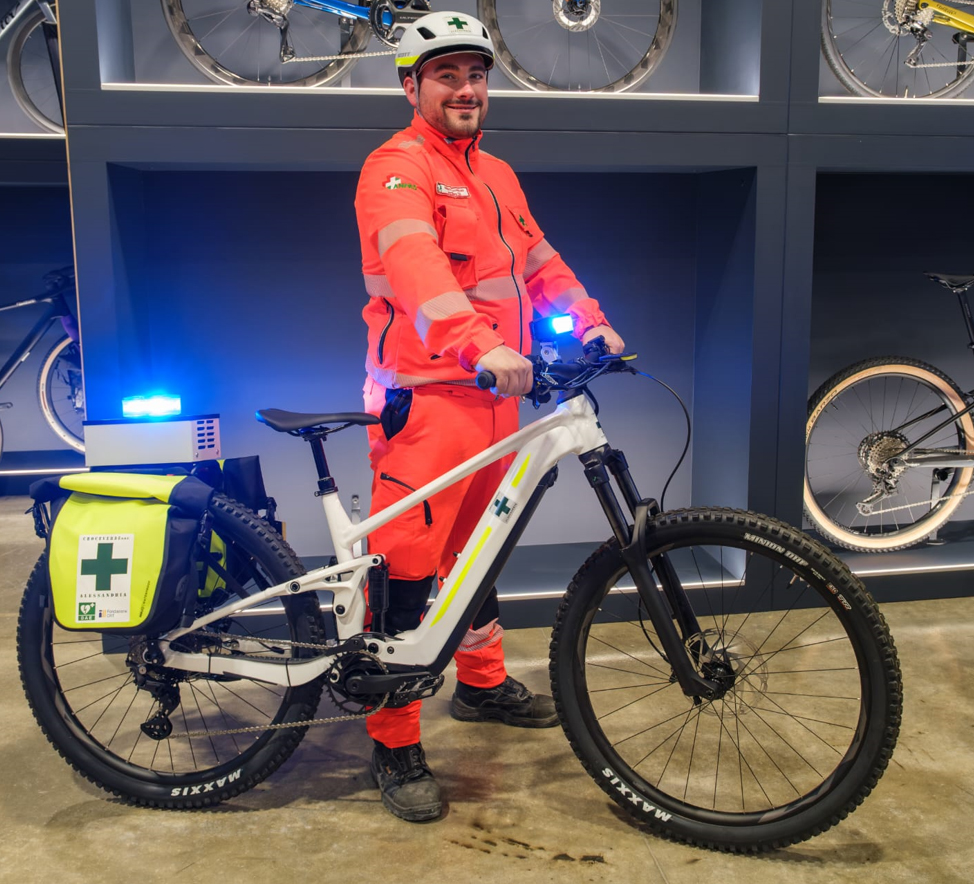 Croce Verde Alessandria presenta, venerdì 10 maggio, 2 nuove E-bike per il soccorso