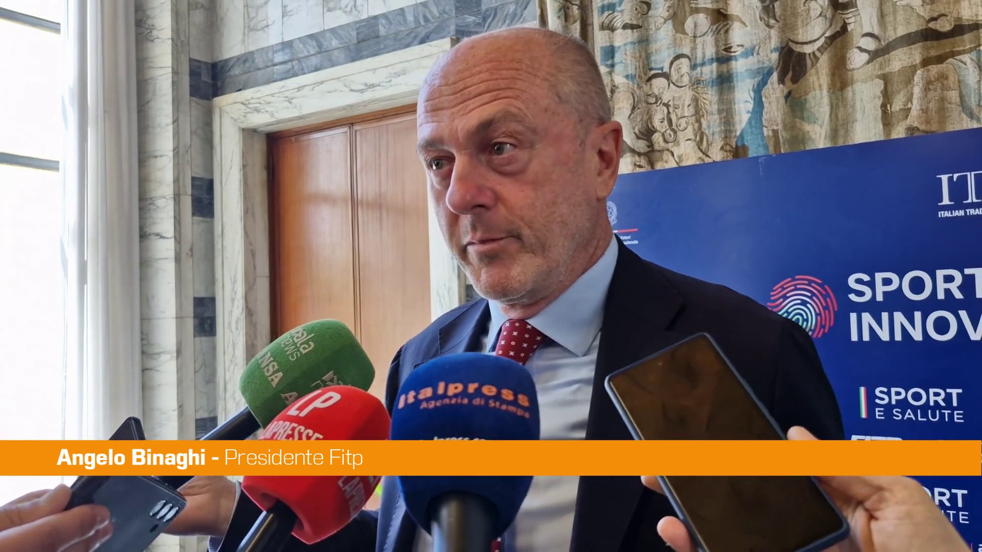 Il presidente FITP, Binaghi: “Il Coni? Si può vivere anche senza”