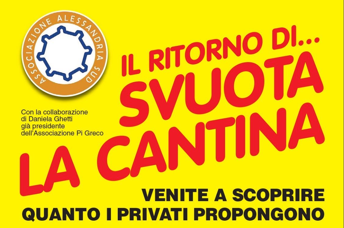 Quartiere Cristo: sabato 26 luglio torna ‘Svuota la Cantina’ presso il Centro Dea di via Bensi