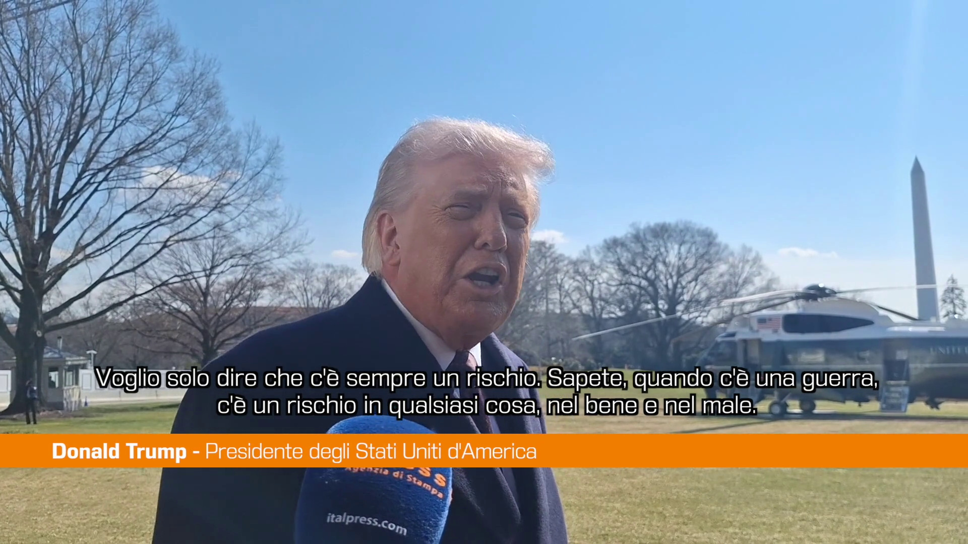Medio Oriente, Trump “Con me tutto ha funzionato”