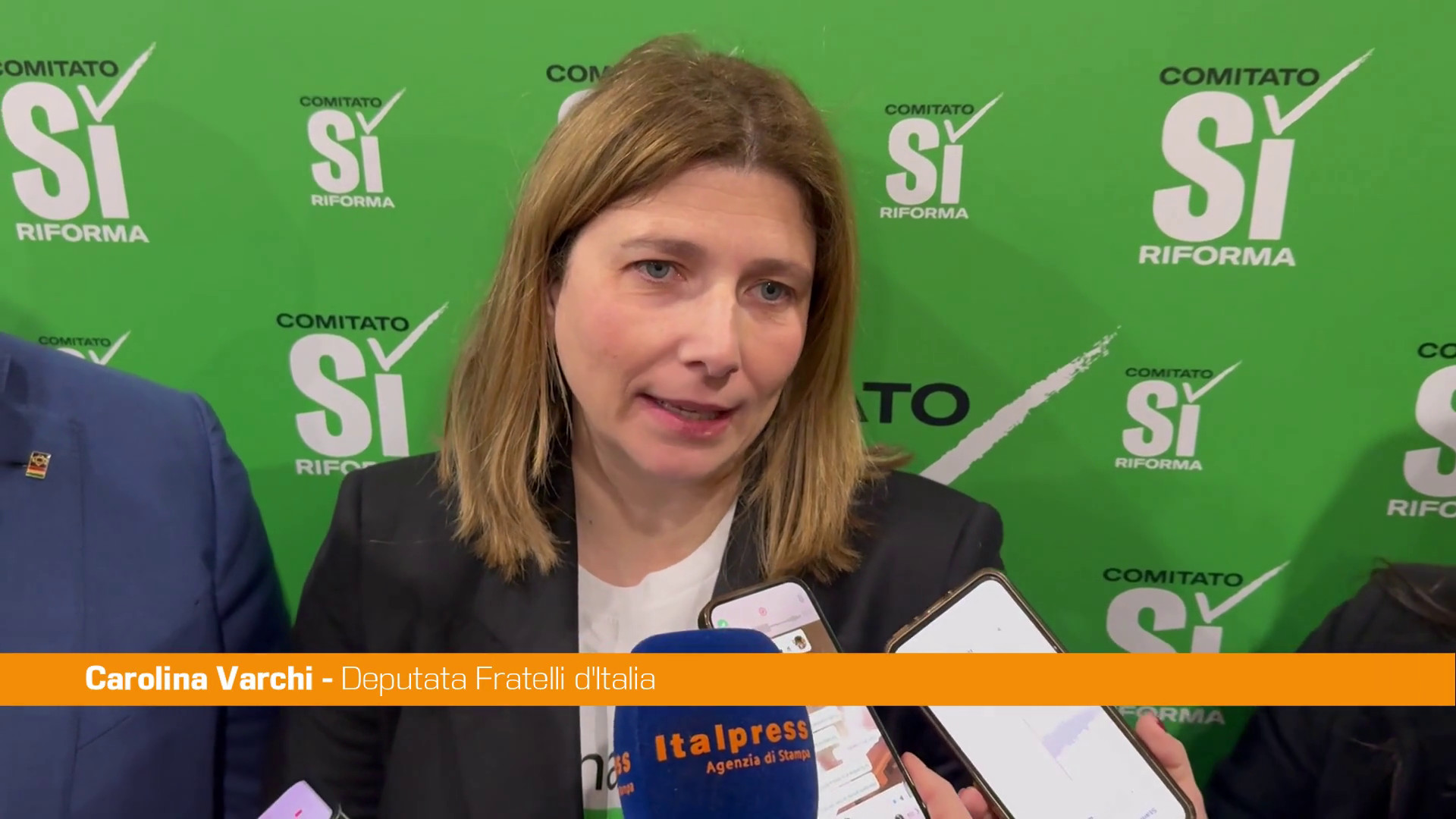 Referendum, Varchi “Vincerà il Sì, riforma restituirà rispetto a magistratura”