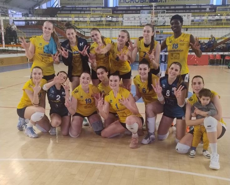 Volley femminile B1: Acrobatica Alessandria batte 3-1 Palau e sale al 3° posto in classifica