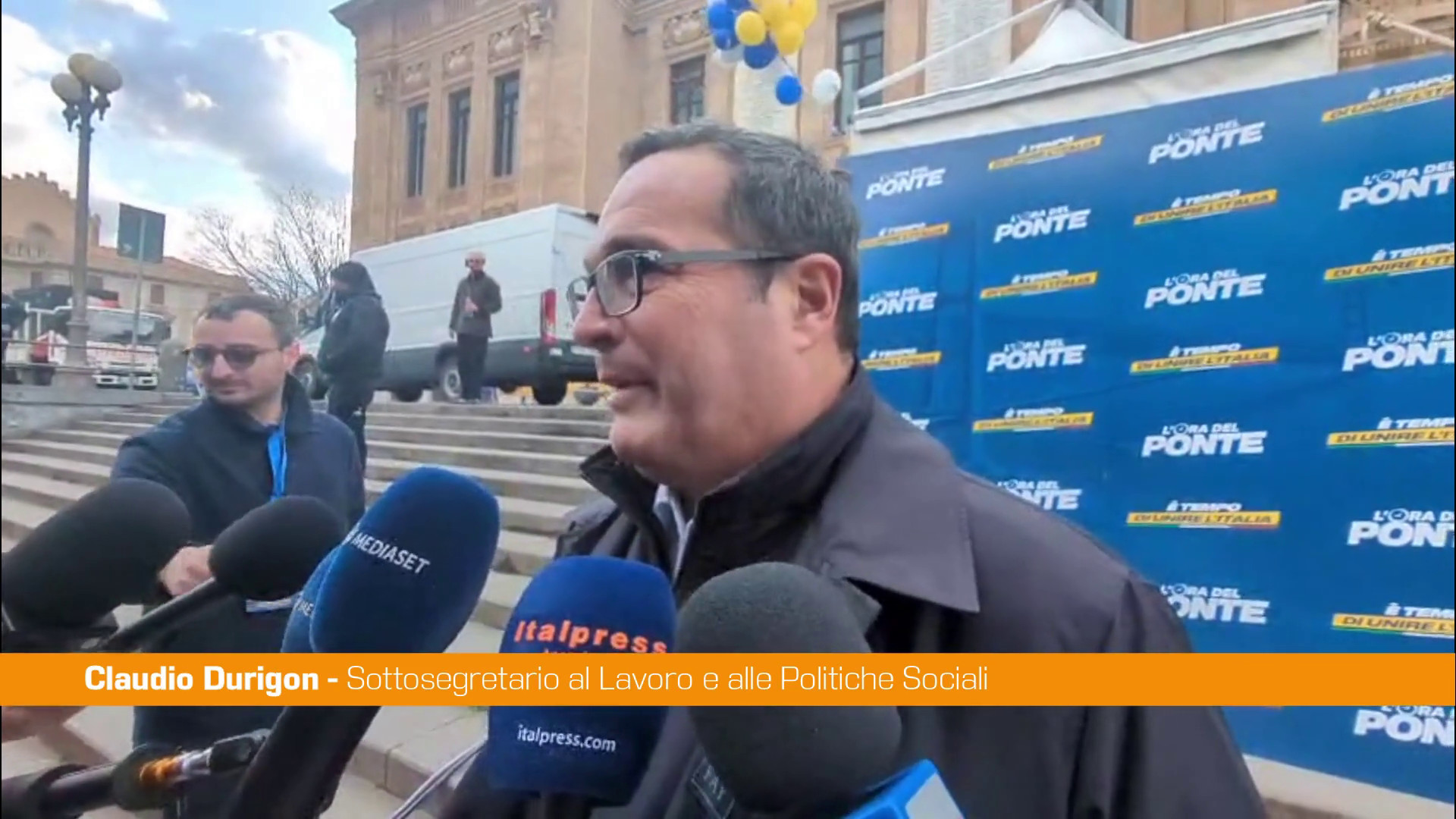 Ponte sullo Stretto, Durigon “Opera strategica, avanti superando gli ostacoli”