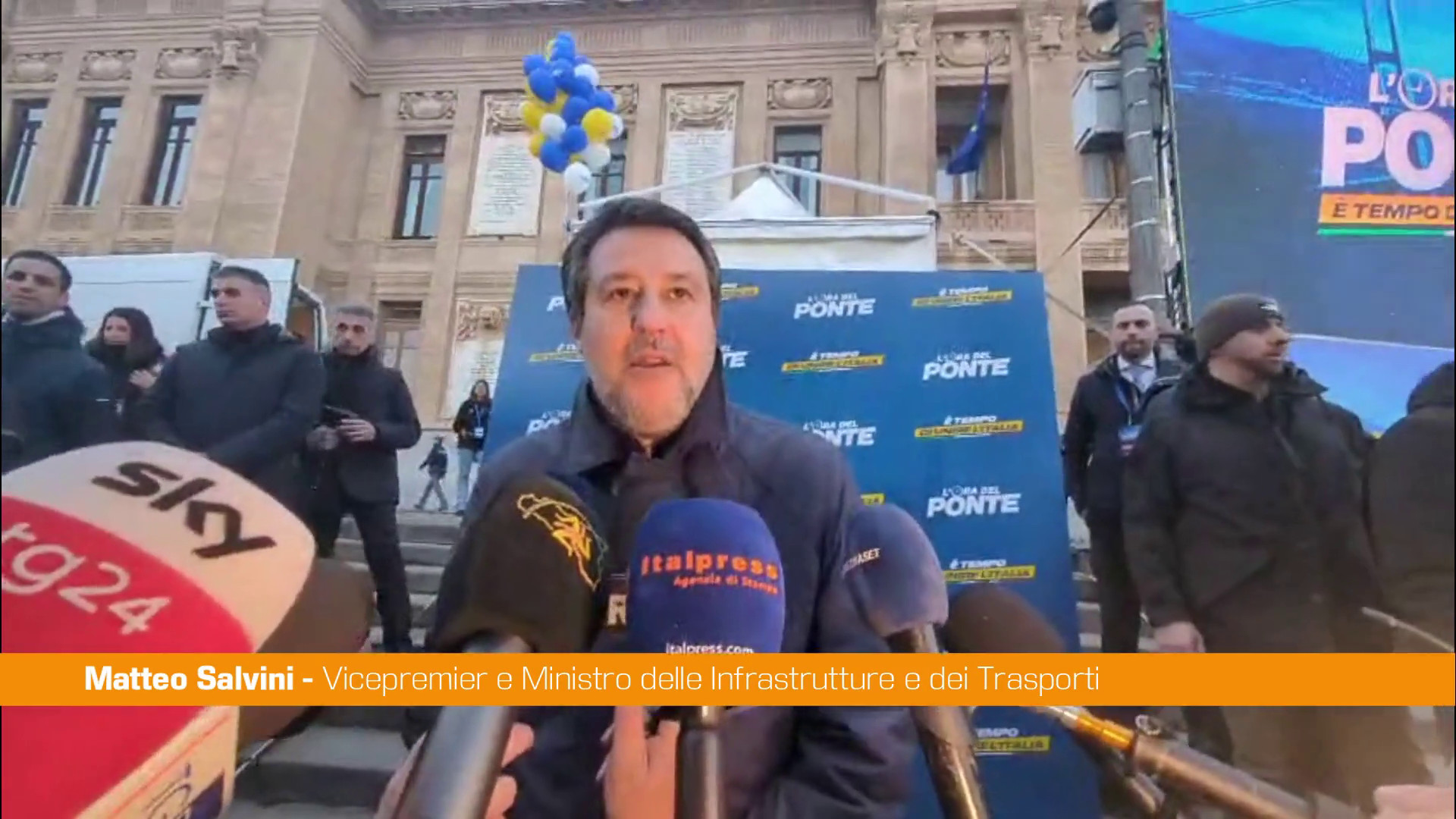 Ponte sullo Stretto, Salvini “Antidoto alla mafia e simbolo di capacità”