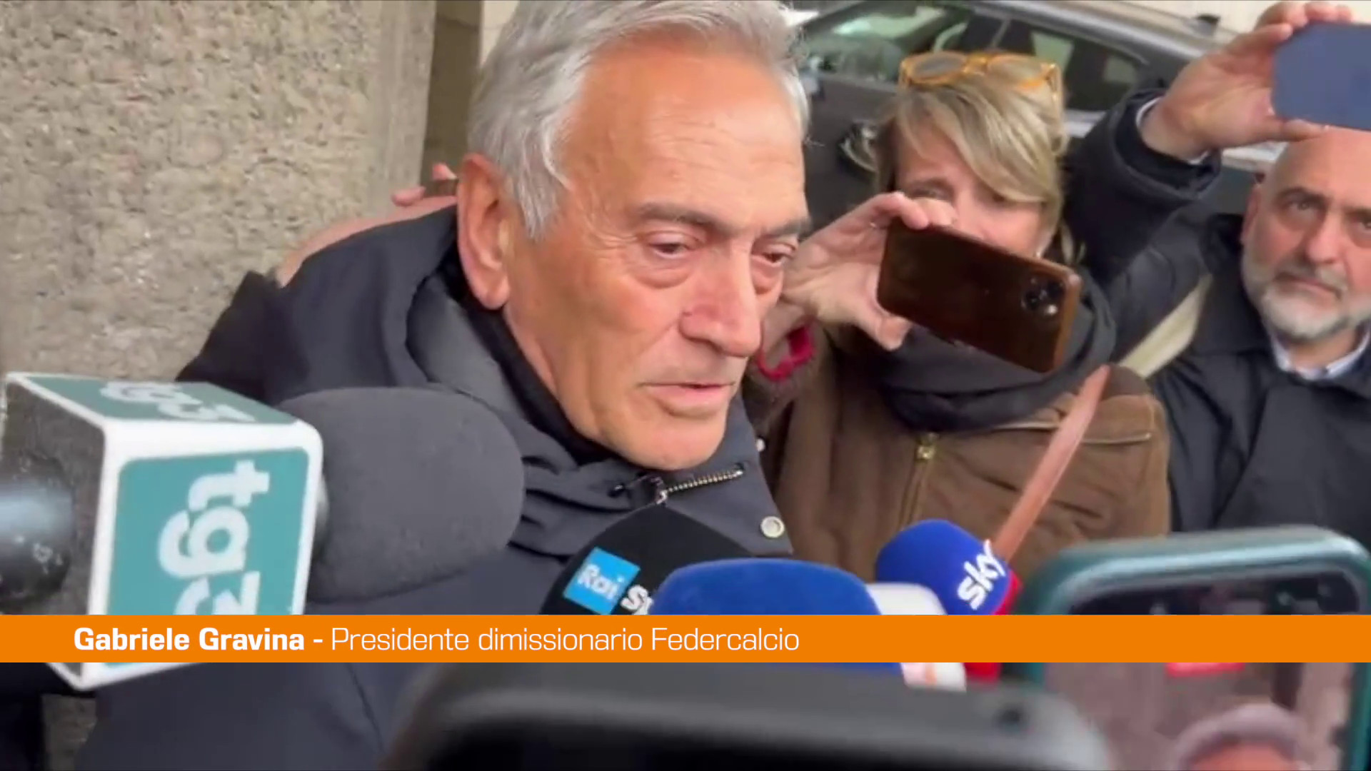 Gravina “Dimissioni scelta convinta e meditata”