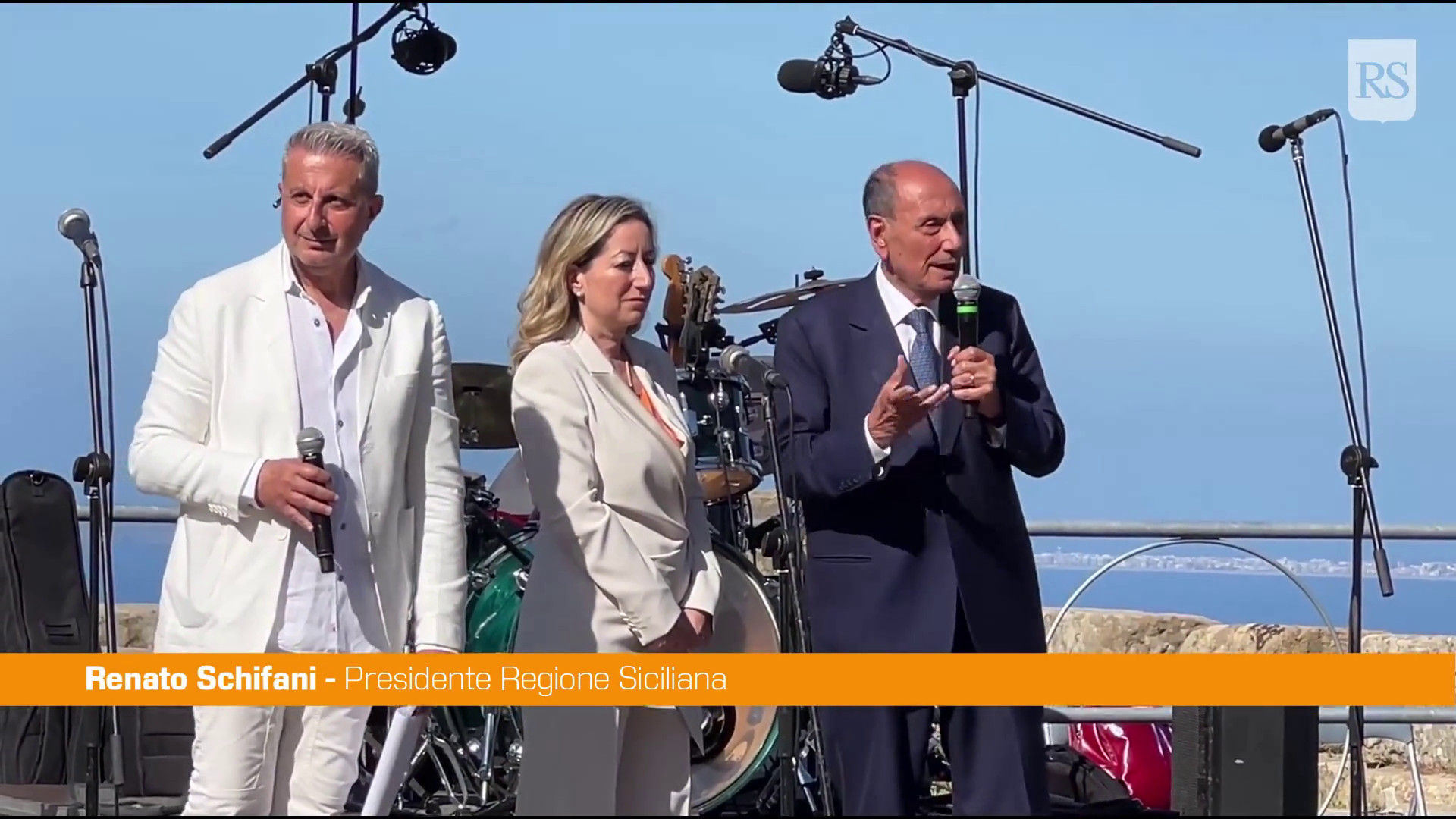 Schifani a Tindari premia i vincitori del progetto “La Sicilia che racconta”