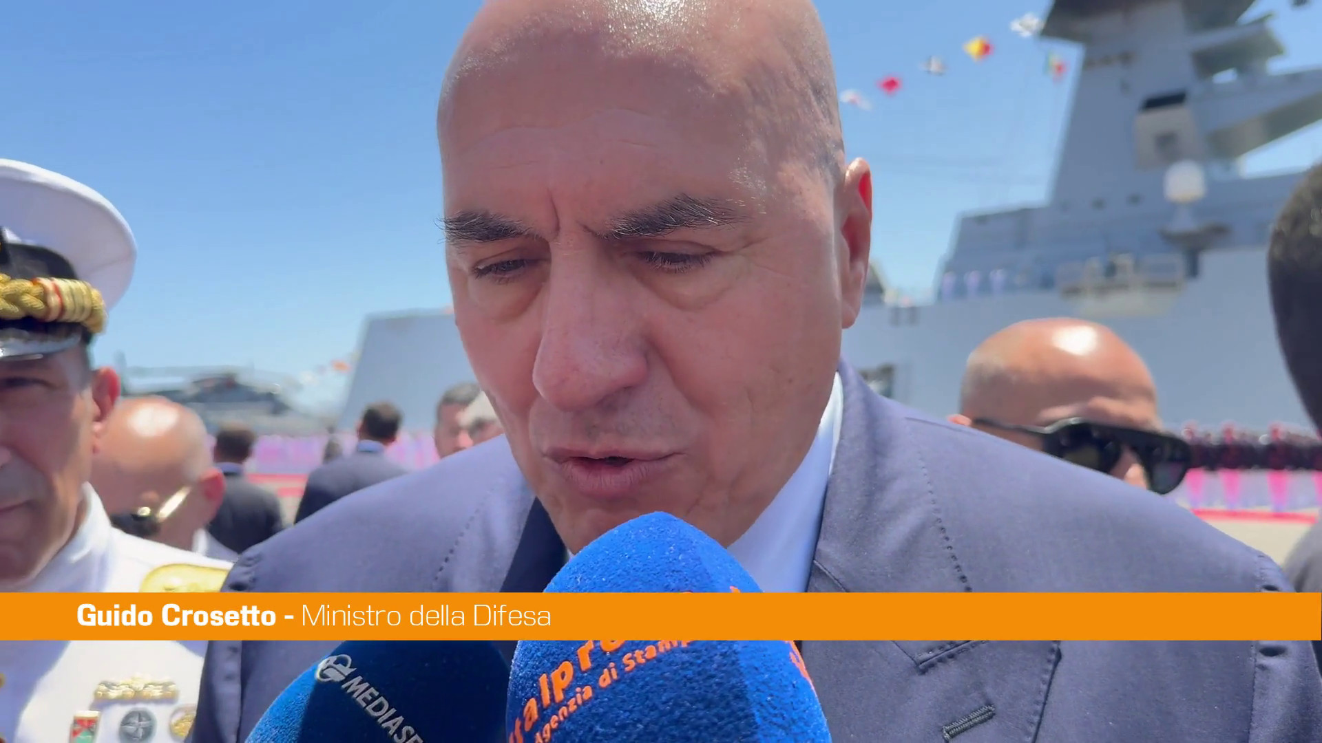 Crosetto: “Iran e Ucraina? Il nostro Paese ne ha abbastanza delle guerre”