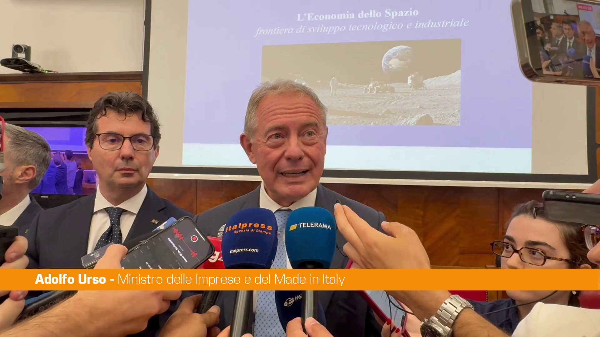 Spazio, il ministro Urso: “Italia protagonista in un settore centrale per sicurezza e difesa”