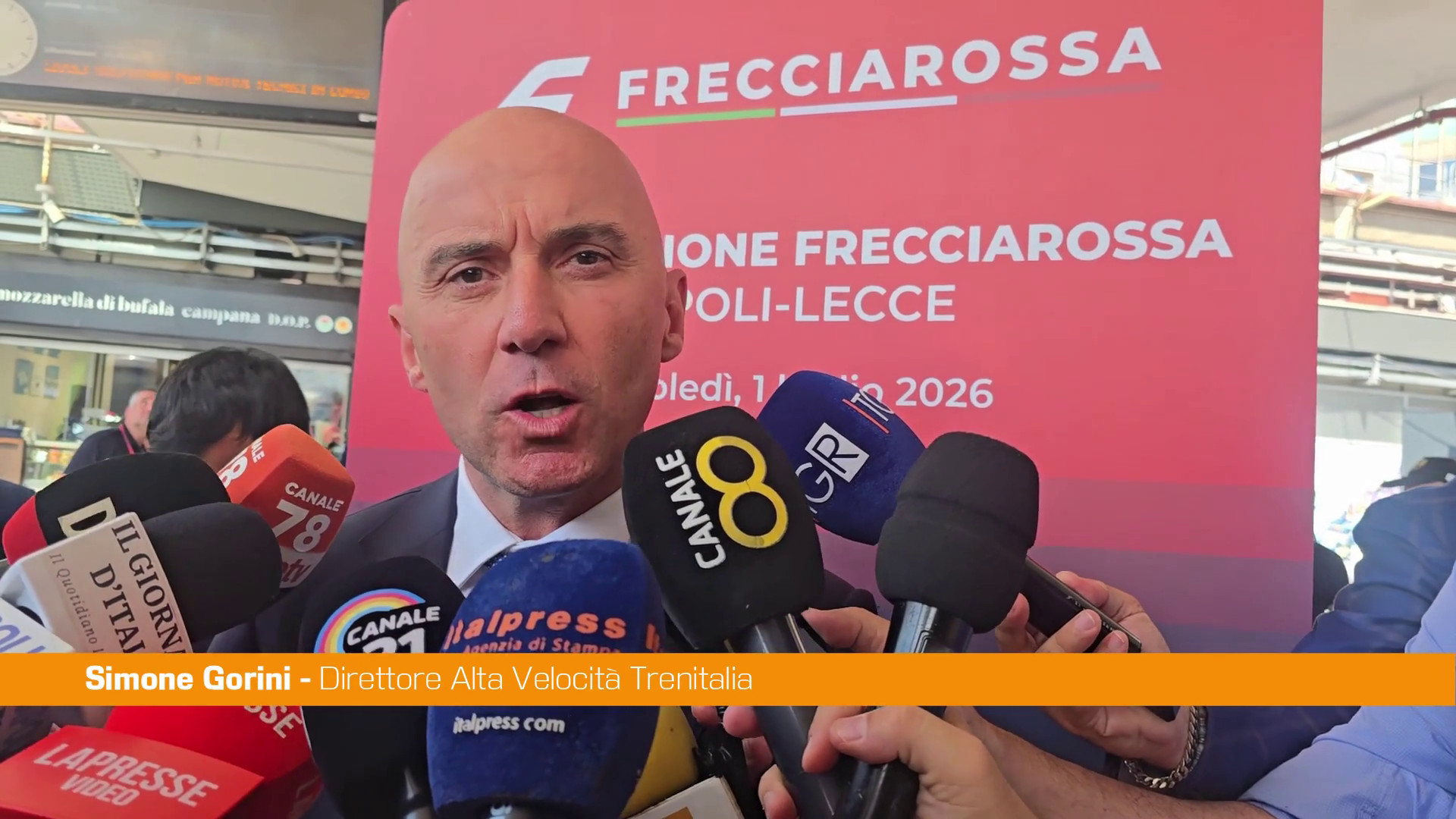 Trenitalia: nuovo servizio Frecciarossa tra Napoli, Bari e Lecce