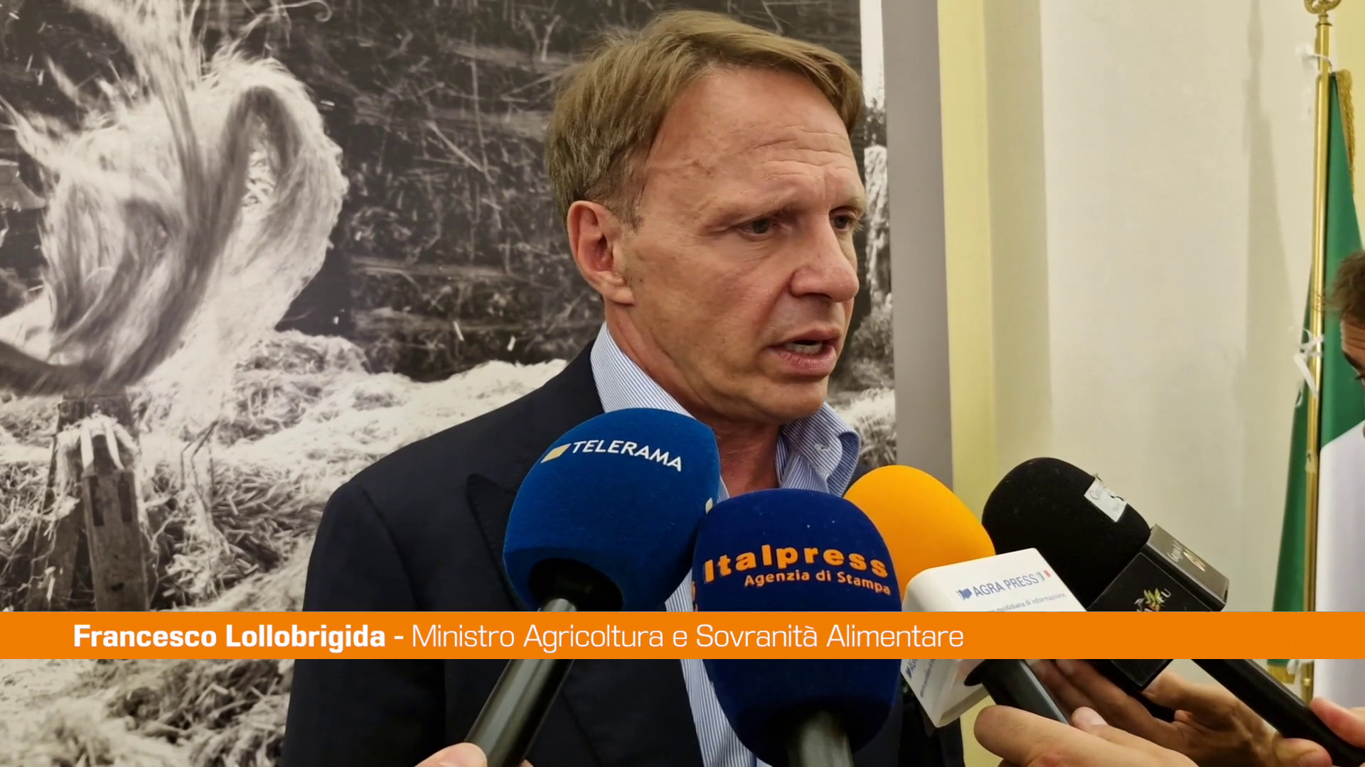Agroalimentare, Lollobrigida: “Controlli e risorse per il settore cerealicolo”