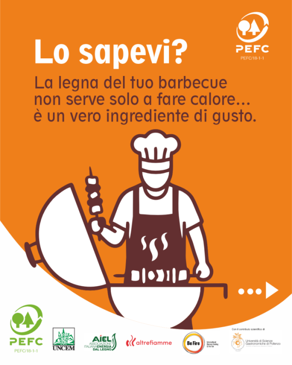 UNCEM: per le grigliate d’agosto meglio usare la legna gastronomica certificata