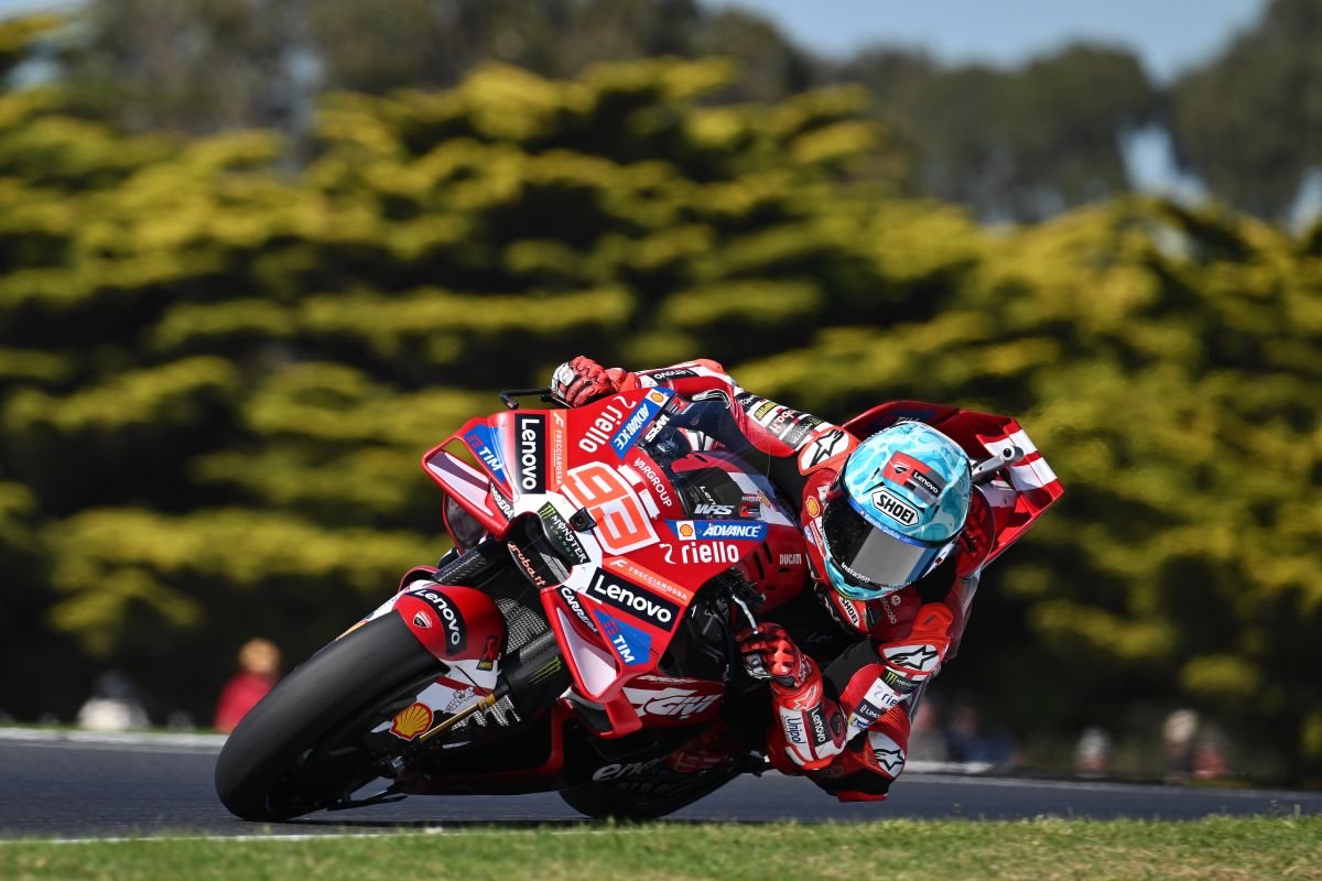 MotoGP: Marc Marquez vince la Sprint a Philip Island, cade Martin, Bezzecchi 4°